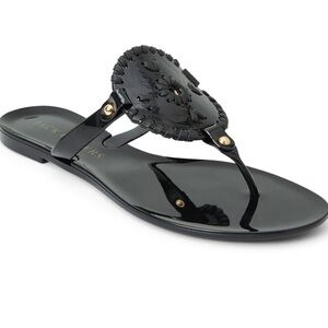 Jack Rogers women’s black Collins Jelly size 10